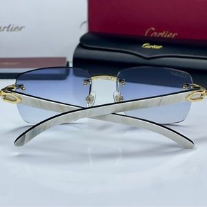 Cartier Glasses Buffs Buffalo Horn Sunglasses